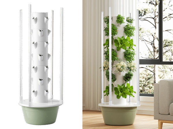 7 Layer tower with grow light