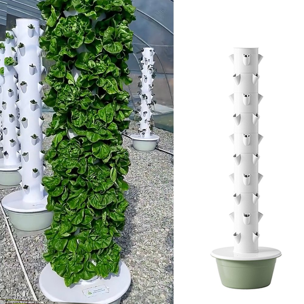 10-Layer Hydroponic Growing Tower