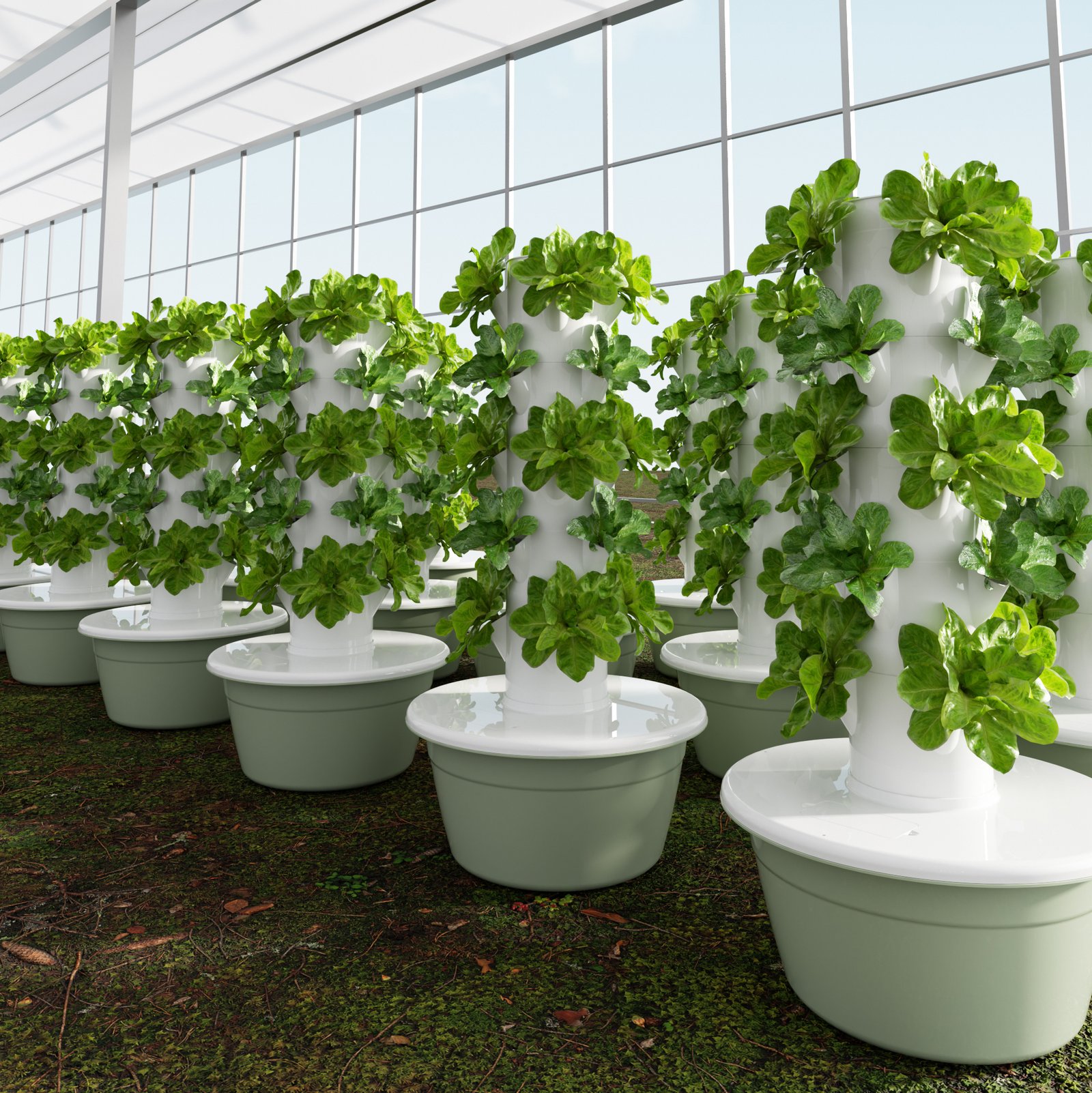 5-Layer hydroponic tower product view