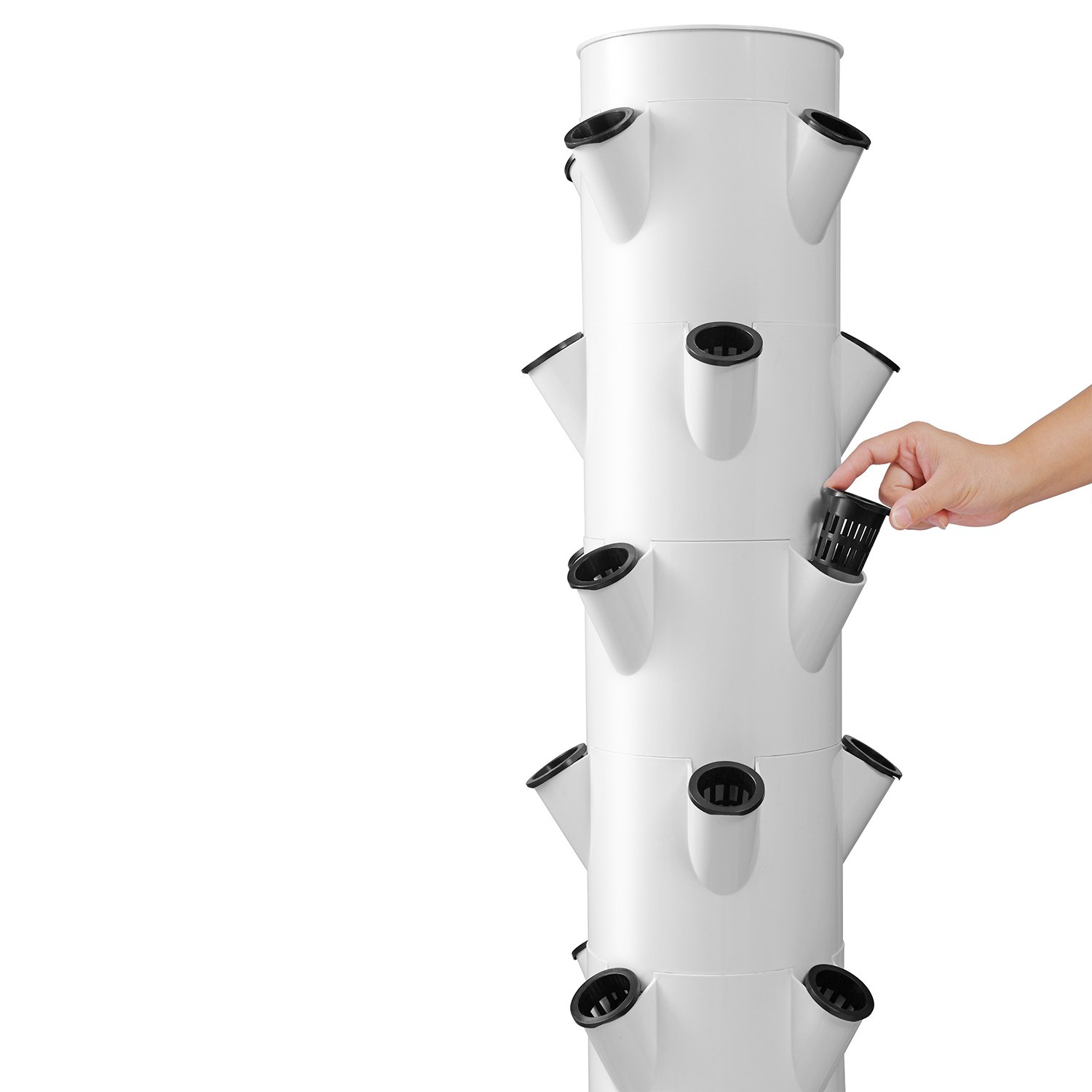 Hydroponic tower components