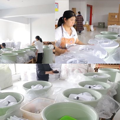 Hydroponic tower factory workshop packing systems for commercial farms
